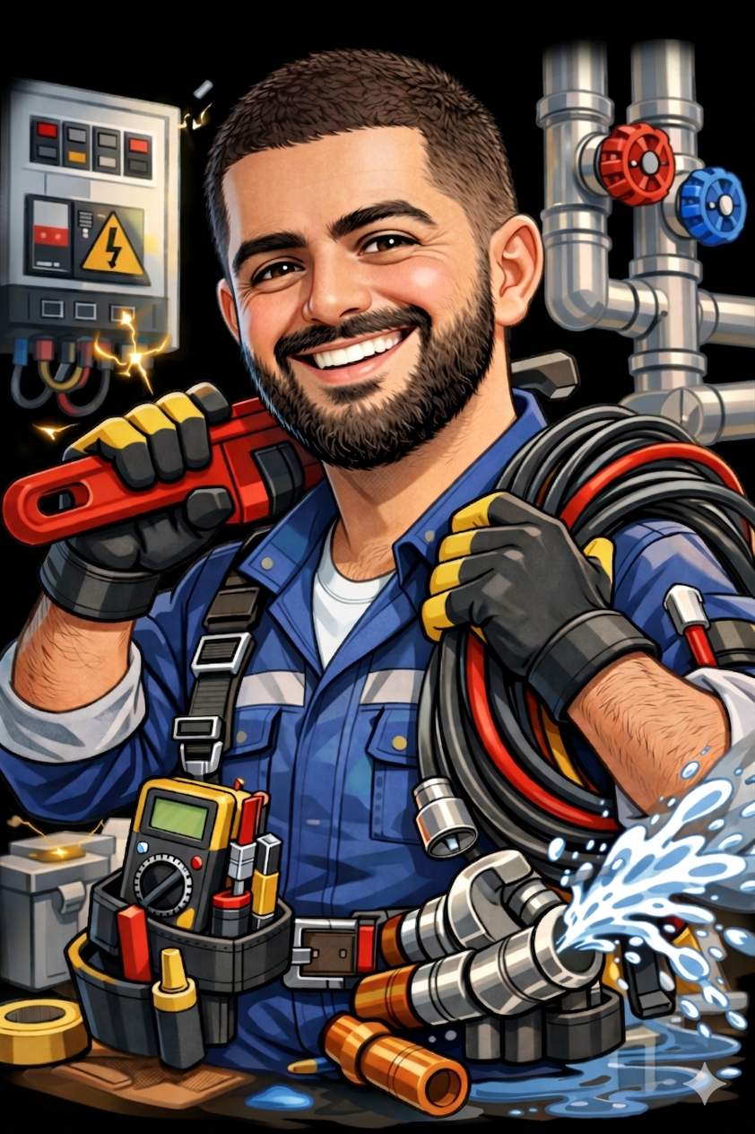 Grigor, técnico autorizado de electricidad, fotovoltaica y fontanería en Costa del Sol