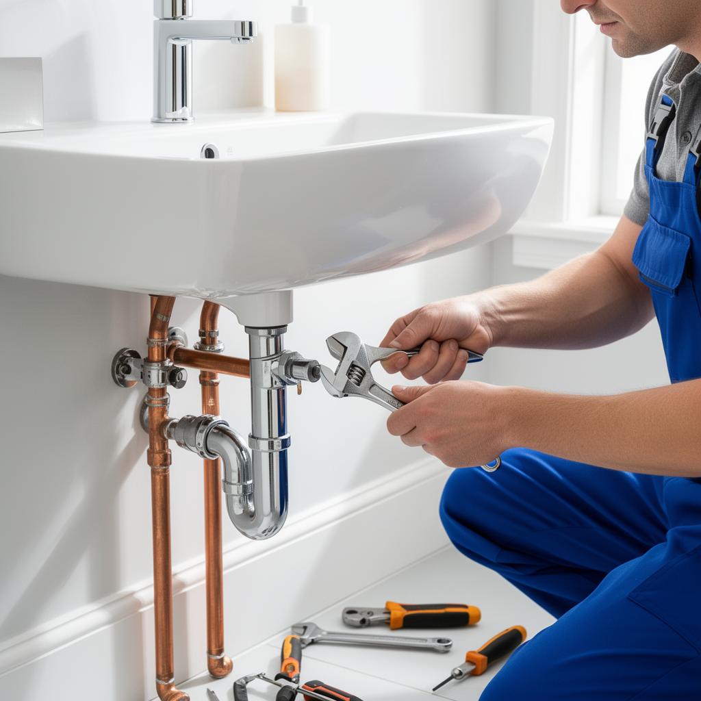Instalación profesional de tuberías y fontanería